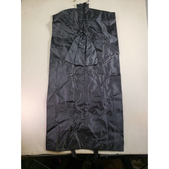 Dilana Garment Bag Black Textured Travel Protection Zipper Blazer & Coat Cover - Picture 1 of 8